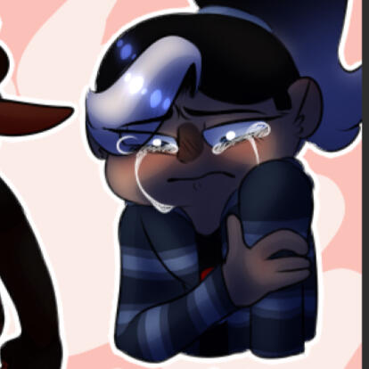 my sad girl dominique :(